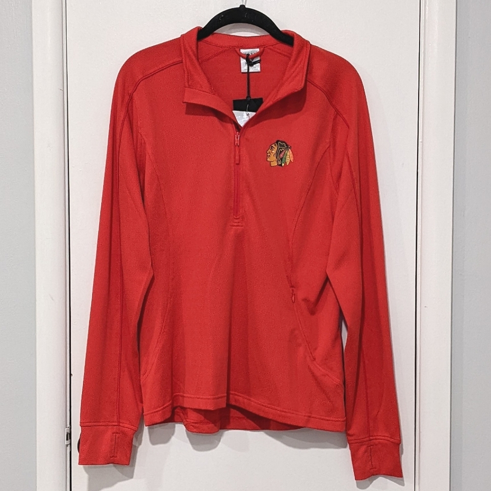 Chicago Blackhawks Quarter Zip Pullover
